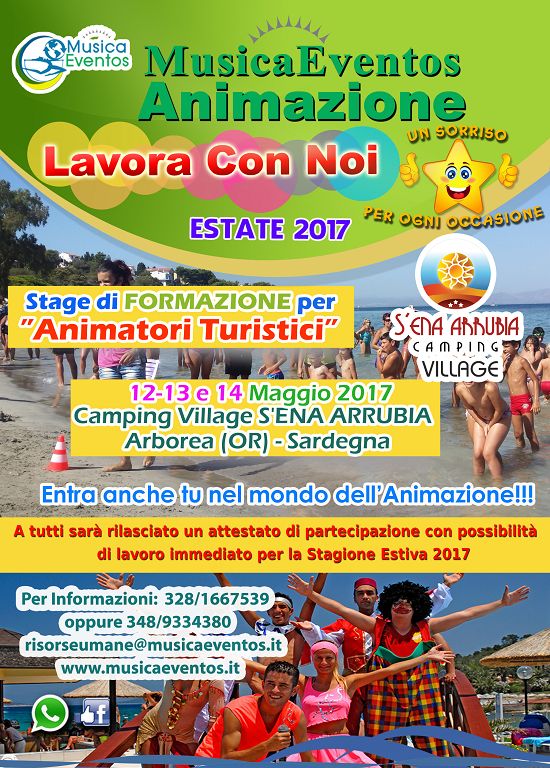 Stage Formazione Animatori Turistici 2017