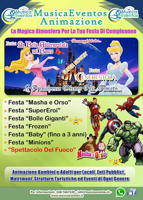 Cenerentola per Feste di Compleanno