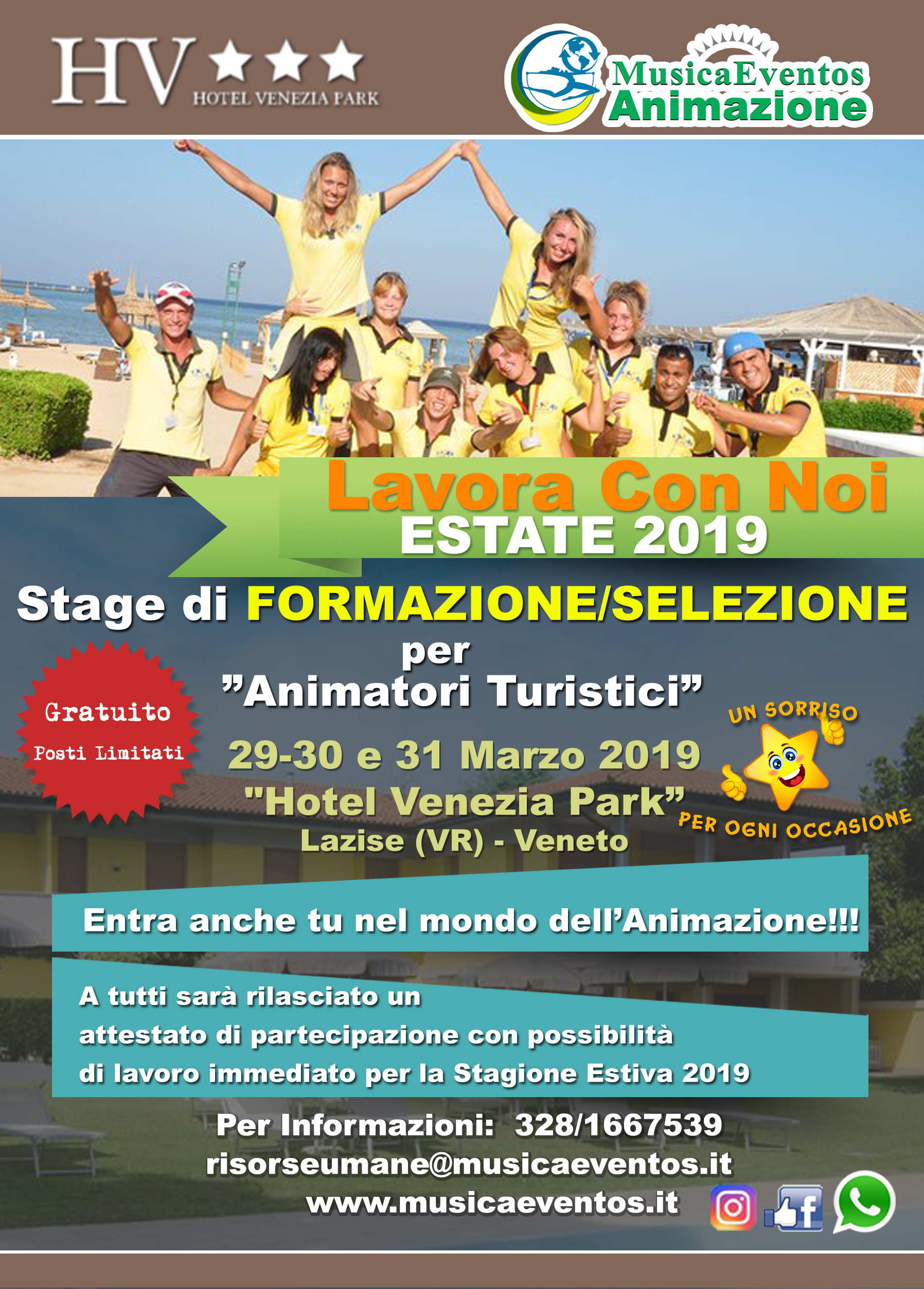 Stage Formazione Animatori Turistici 2019